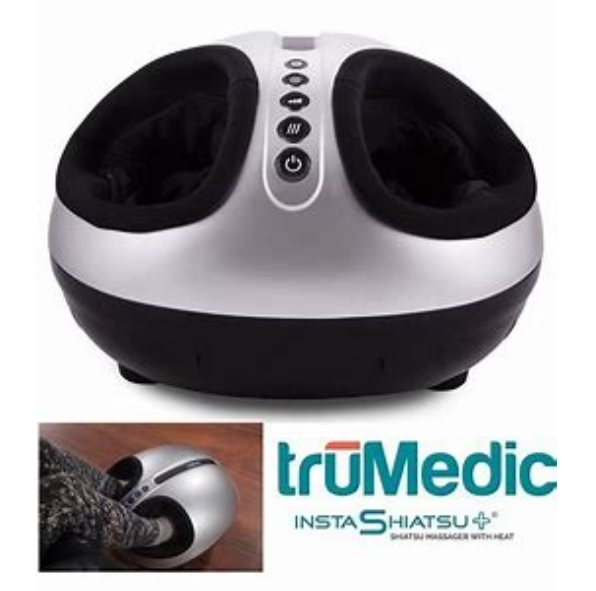truMedic InstaShiatsu Foot Massager with Compression and Heat